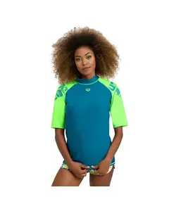 Arena Rash Vest Graphic Women's UV T-shirt, Size: XS